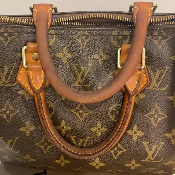 ❌SOLD❌ AUTHENTIC Louis Vuitton LV Monogram Canvas Speedy 25 Handbag Bag Vintage - Picture 10 of 16